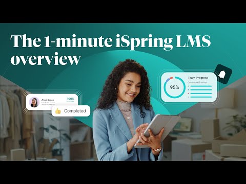 Fast LMS to accelerate your business momentum l ispring LMS overview