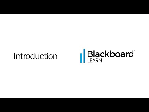 Introduction to Blackboard Learn