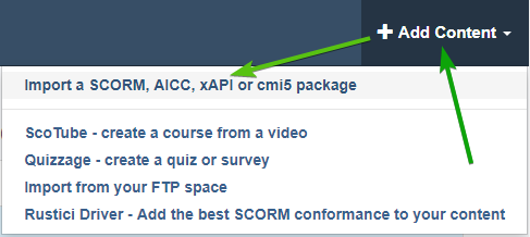 what does a scorm package mean?