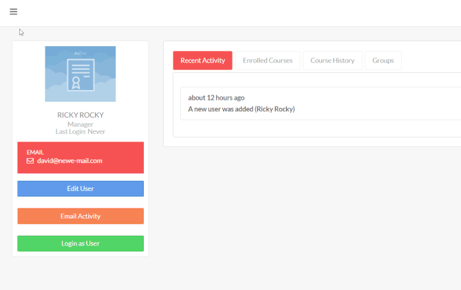 User roles in SkyPrep