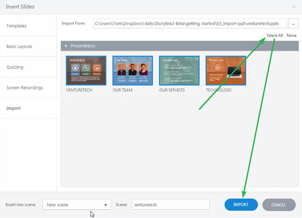 make scorm package from powerpoint