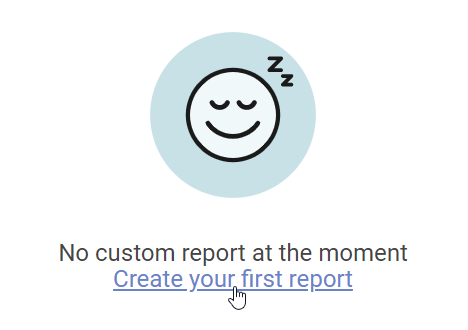 No ccustom reports in eFront LMS