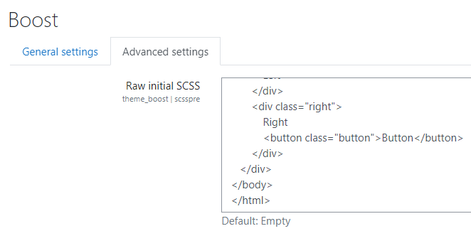 Customization features in Moodle