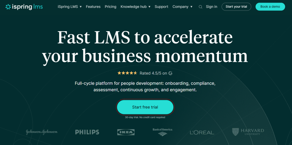 iSpring LMS