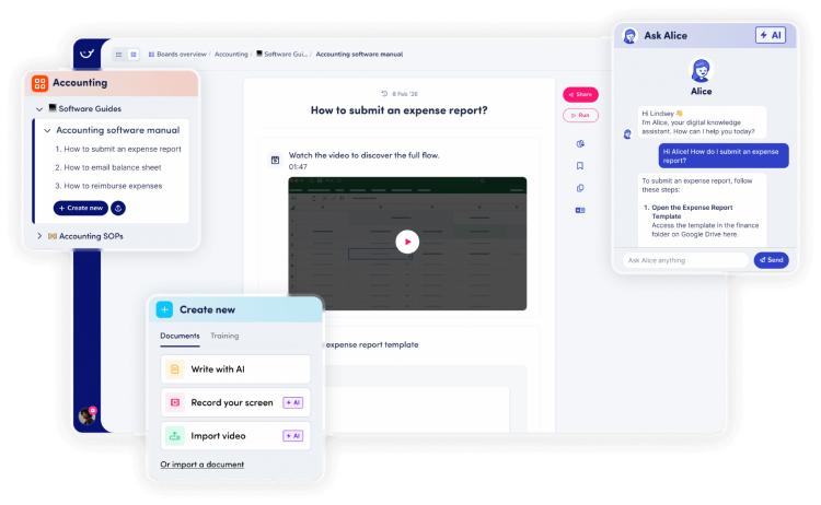 Whale SOP interface