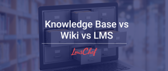 Knowledge Base vs Wiki vs LMS