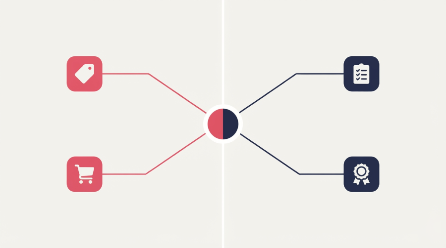 LearnWorlds alternatives split into course sales and corporate training paths