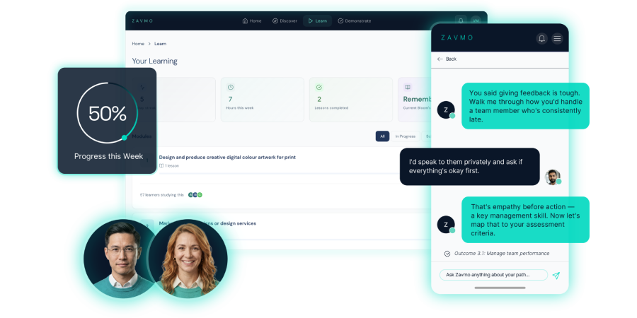 Growth Engineering LMS interface
