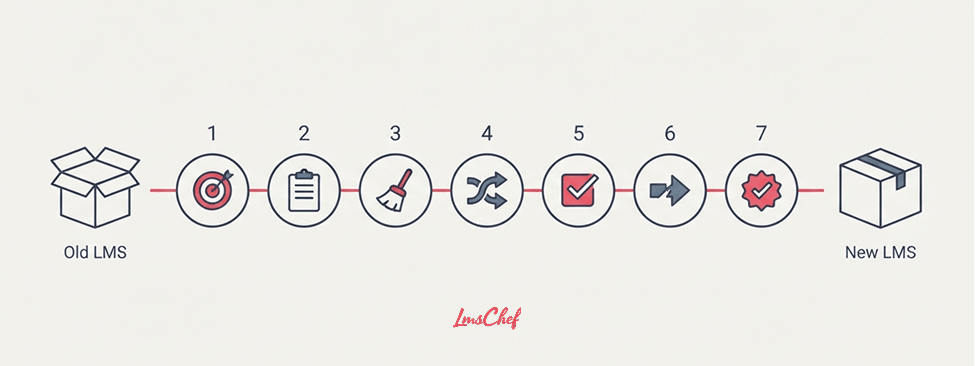 LMS migration project plan: 7 steps