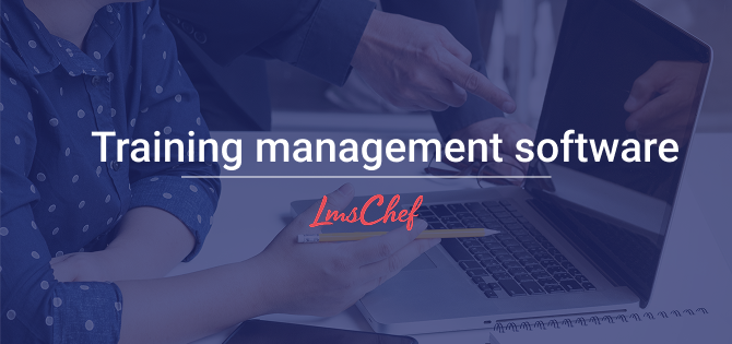 Training management software